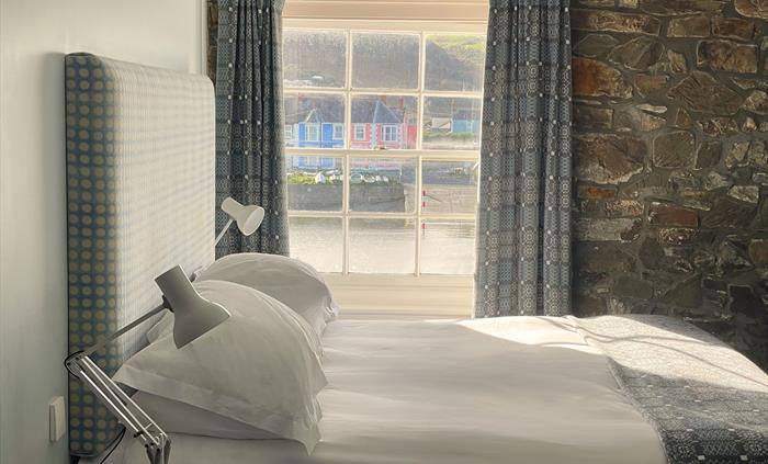 Harbourmaster Room with views of the harbour